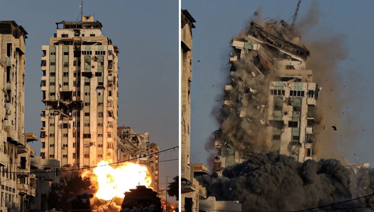 israil gazzede mekke adli en yuksek binayi vurdu vWZbq3GY