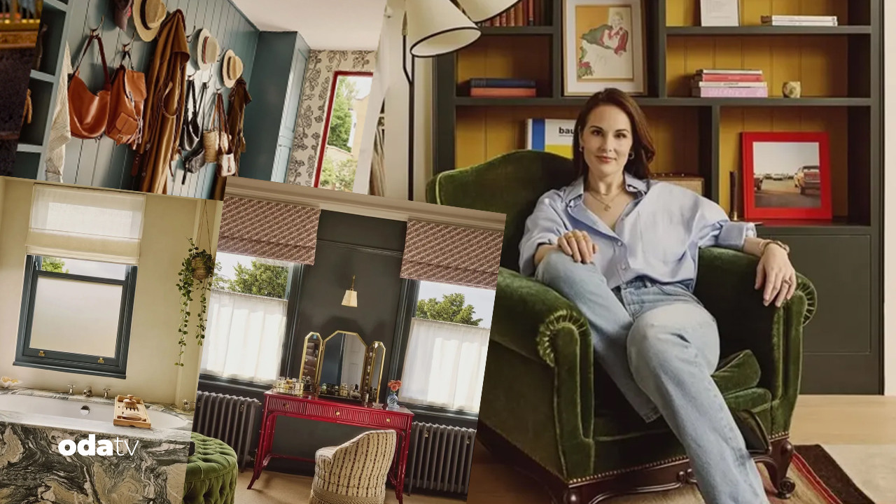 michelle dockery londradaki evinin kapilarini acti 6p5NSCww